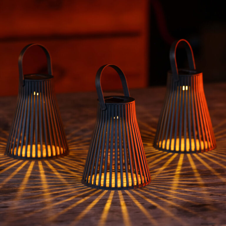 Solar Lantaarn zwart 0822