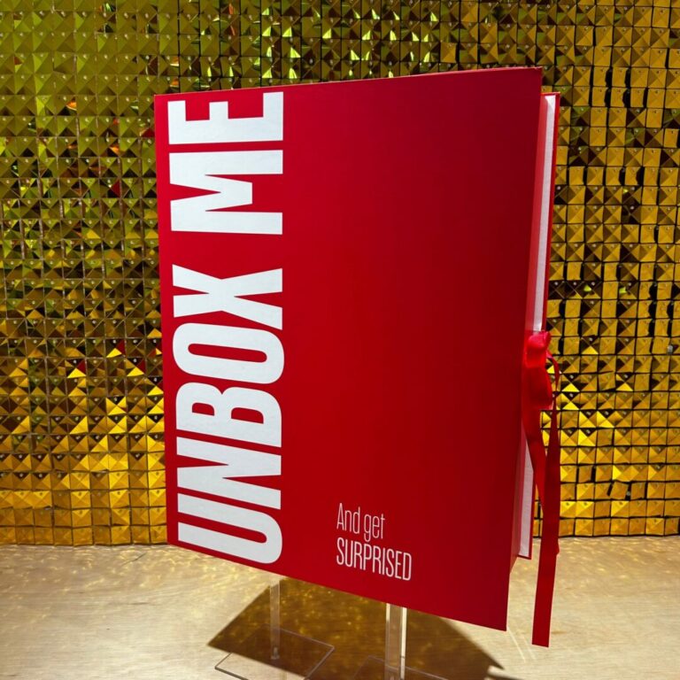 UNBOX ME Luxe Doos Rood