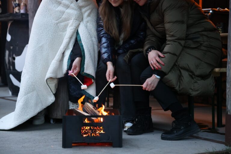 Fire pit marshmallow